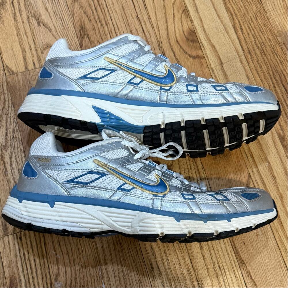 Nike P-6000 Metallic Silver Aegean Storm